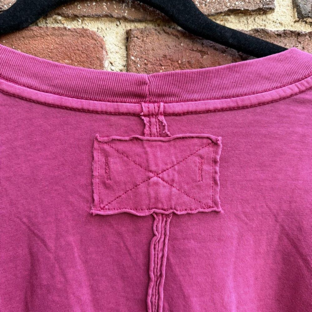 Free people We The Free Perfect Oversized long sleeve Tee roses S NEW - Picture 8 of 8